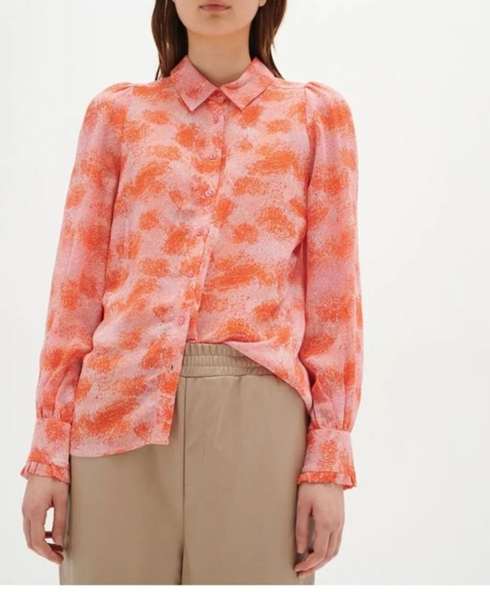 InWear Davila Floral Blouse NWT Size EU 42/US 14